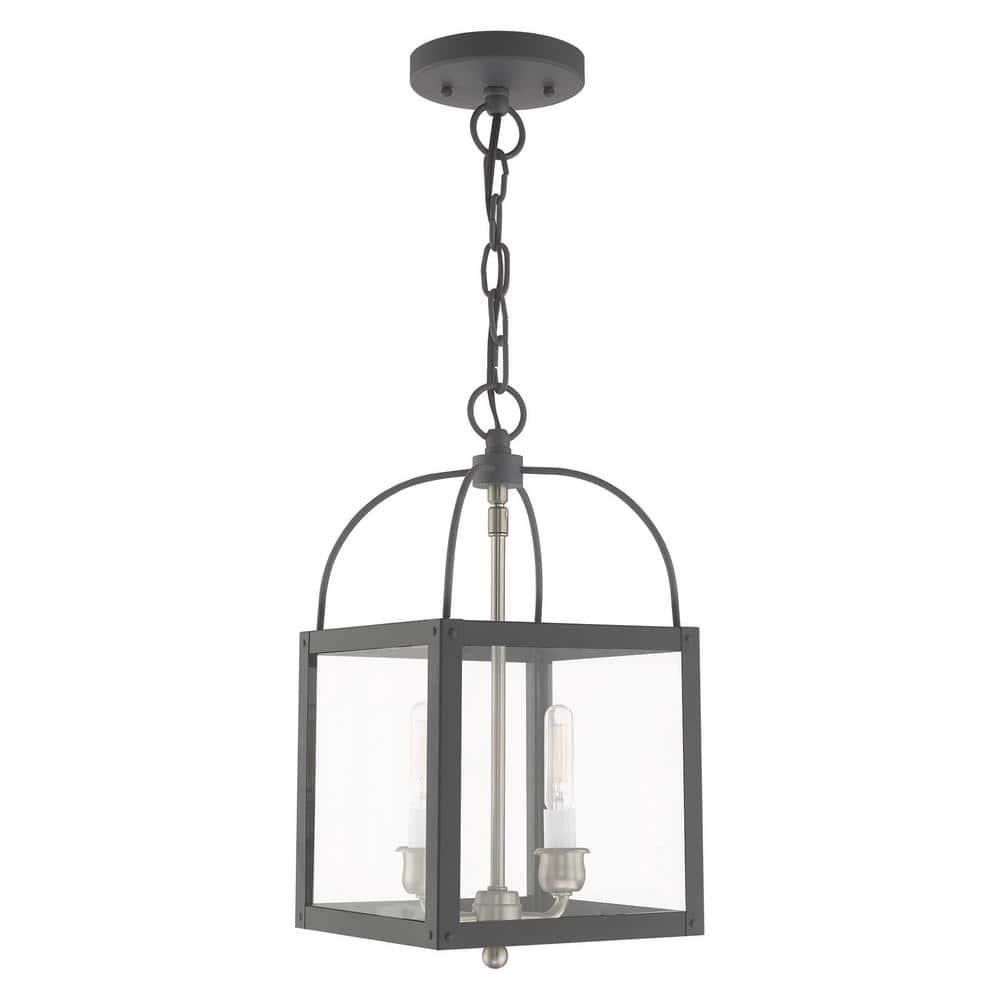 Livex Lighting Milford 2 - Light Pendant in  Scandinavian Gray