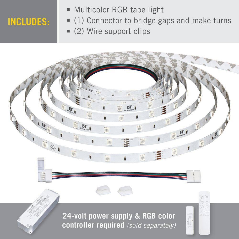 RibbonFlex Home, 24V, RGB, 30LEDs/M, IP20, 2.5M Undercabinet Strip Light