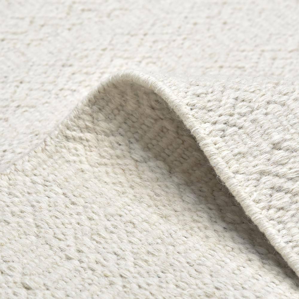 Chatham Contemporary Flatweave Ivory 5 ft. x 8 ft. Hand Woven Area Rug