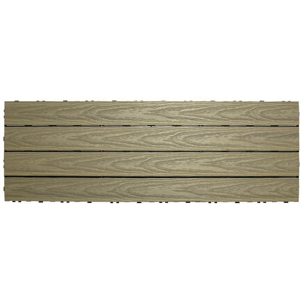 UltraShield Naturale 36" x 12" Composite Interlocking Deck Plank