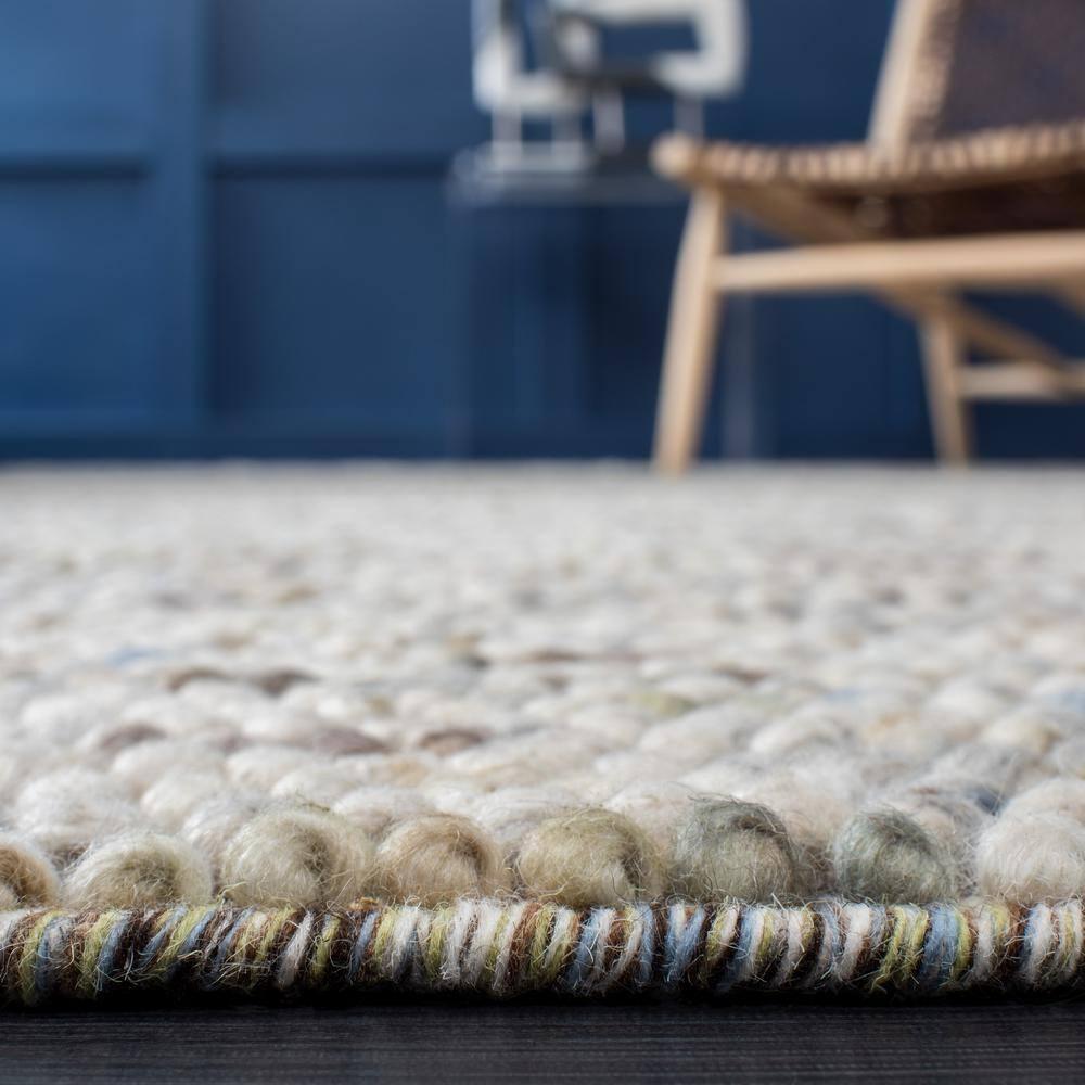 Natura NAT620 Hand Woven Area Rug - Ivory/Multi - 8'x10' - Safavieh.
