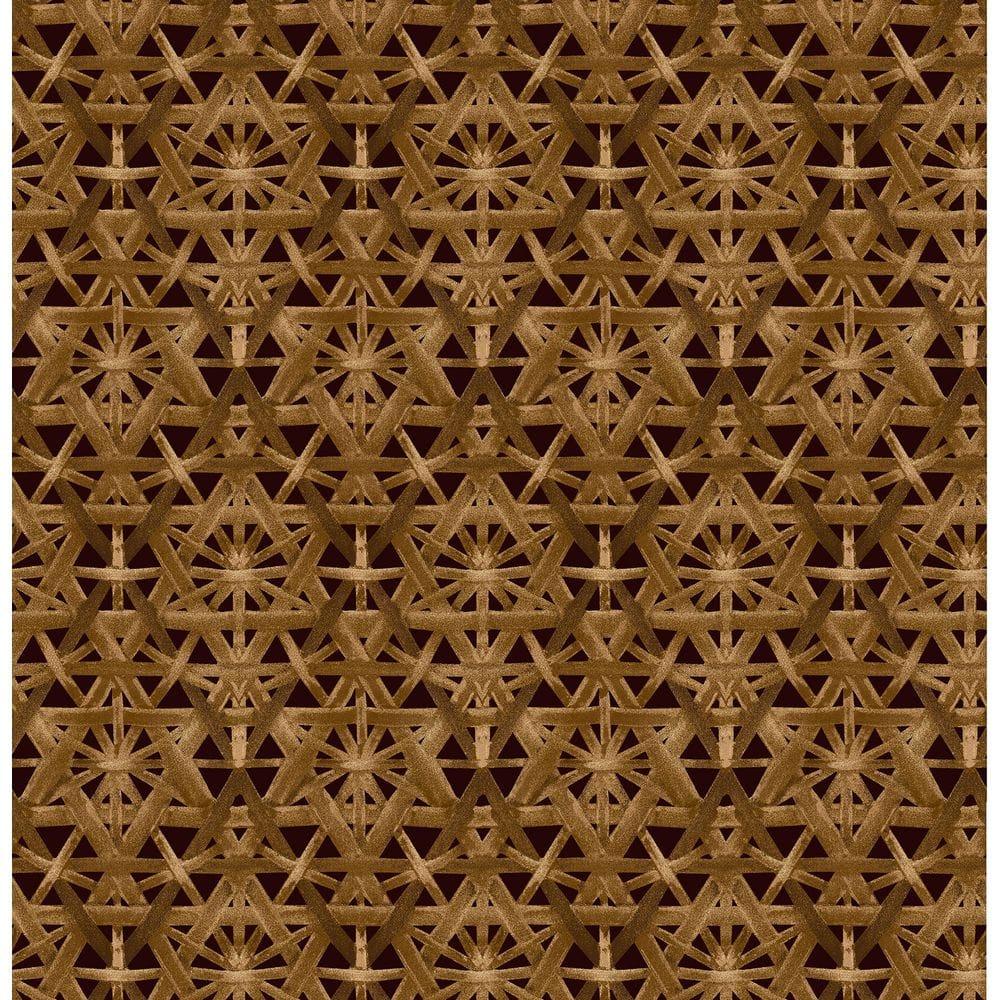 Tommy Bahama Rattan Lattice Geometric 18' L x 20.5" W Peel & Stick Wallpaper Roll
