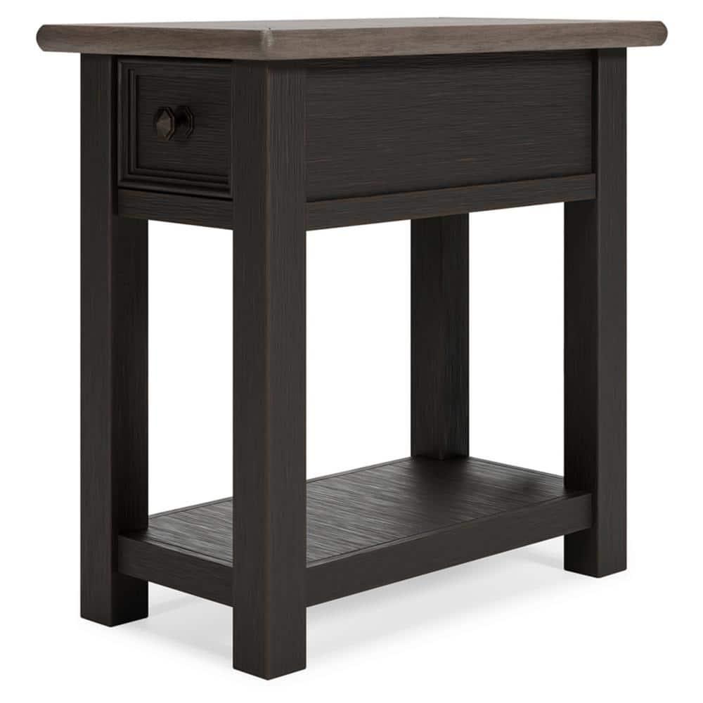 Signature Design by Ashley Casual Tyler Creek Chairside End Table Two-tone