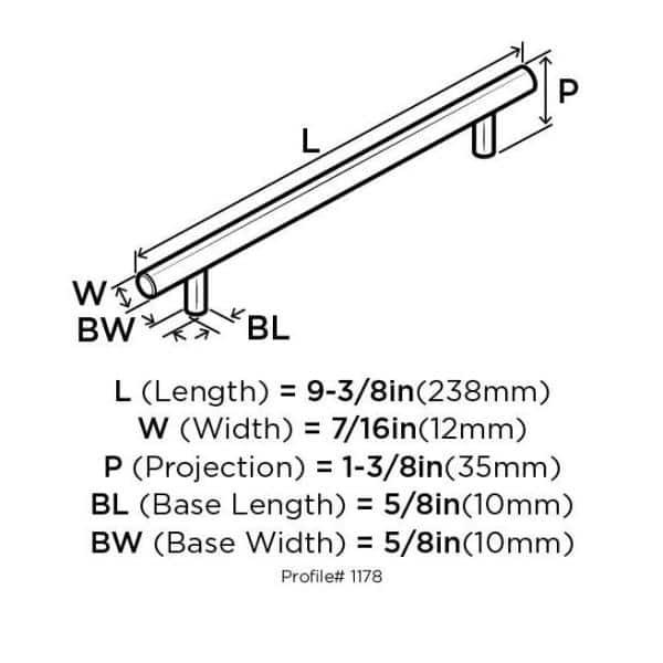 Cabinet 3" Center to Center Bar Pull Multipack