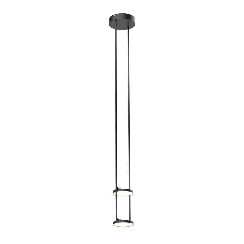 Novel 1 - Light Black LED Unique/Statement Pendant