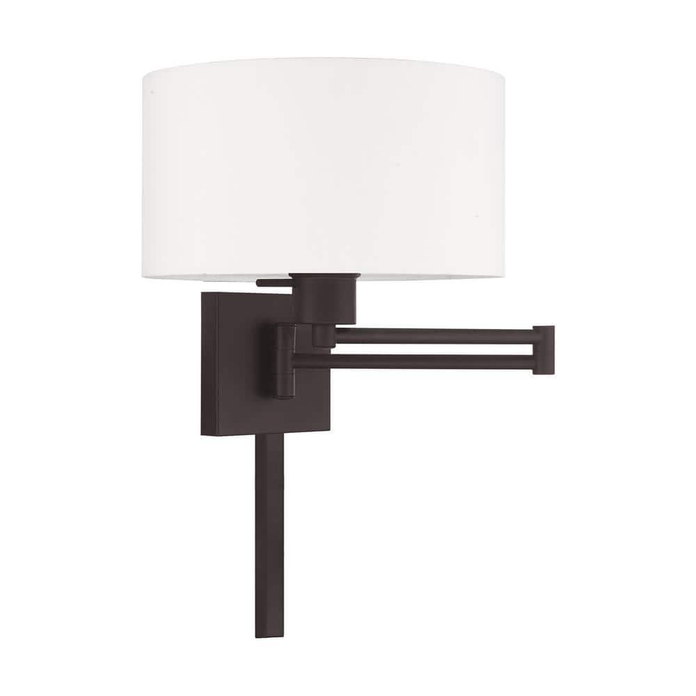 Livex Lighting 1 - Light Wall Light in  Bronze