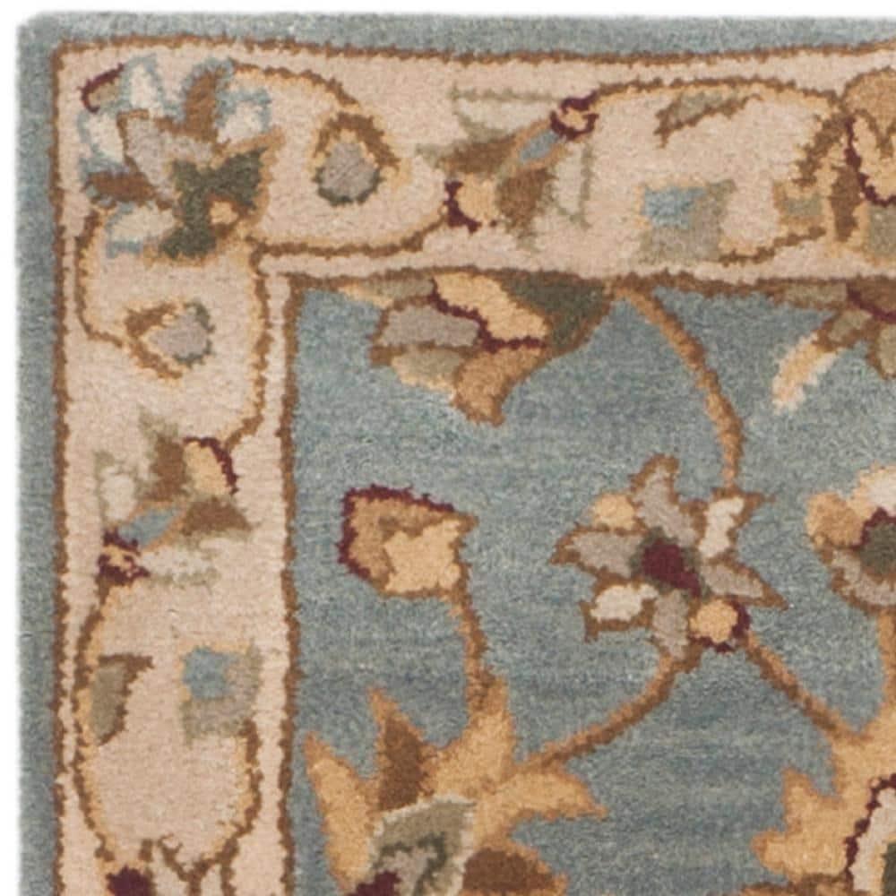 Royalty ROY343 Hand Tufted Runner Rug - Blue/Beige - 2'3"x7' - Safavieh.