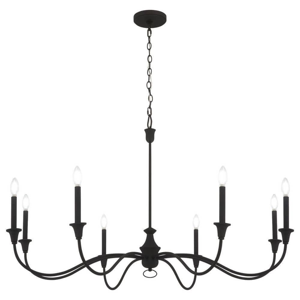 8 Light Chandelier-31.25 Inches Tall And 48 Inches Wide     -Traditional Installation Minka Lavery 6258-076