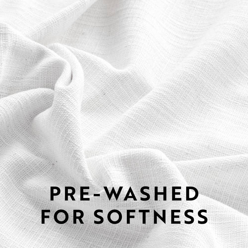 Linen Bamboo-Blend Breathable Luxury Bed Sheet Set