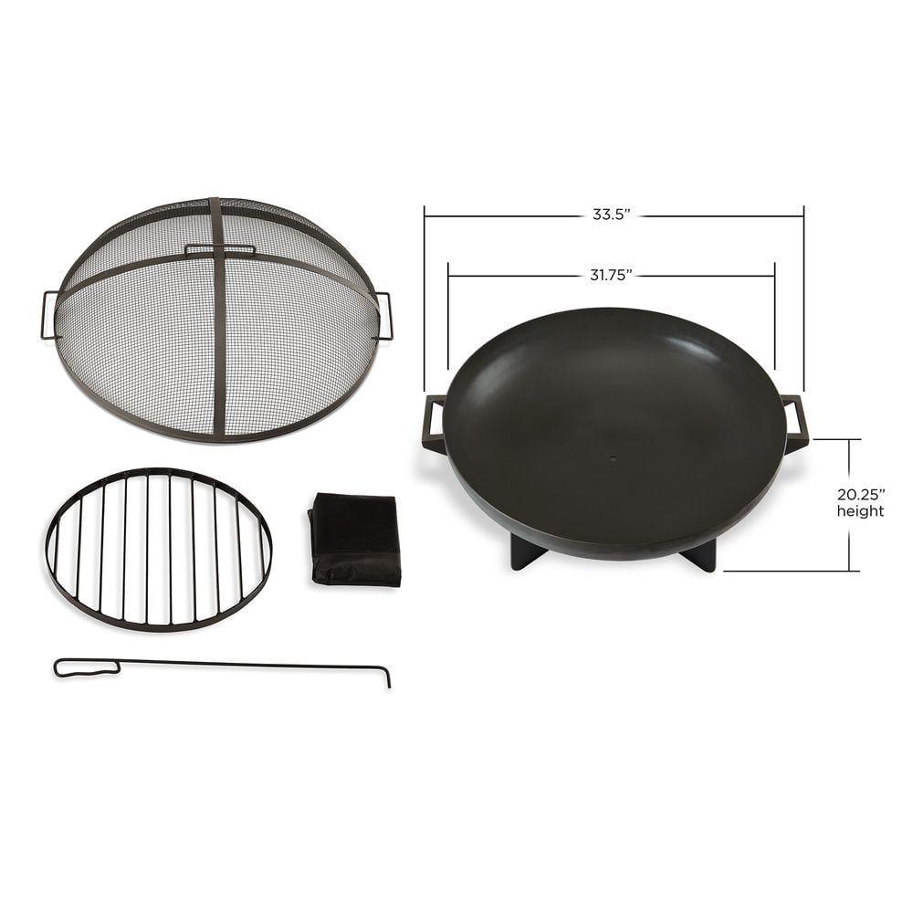 Anson Wood Burning Fire Pit by Real Flame