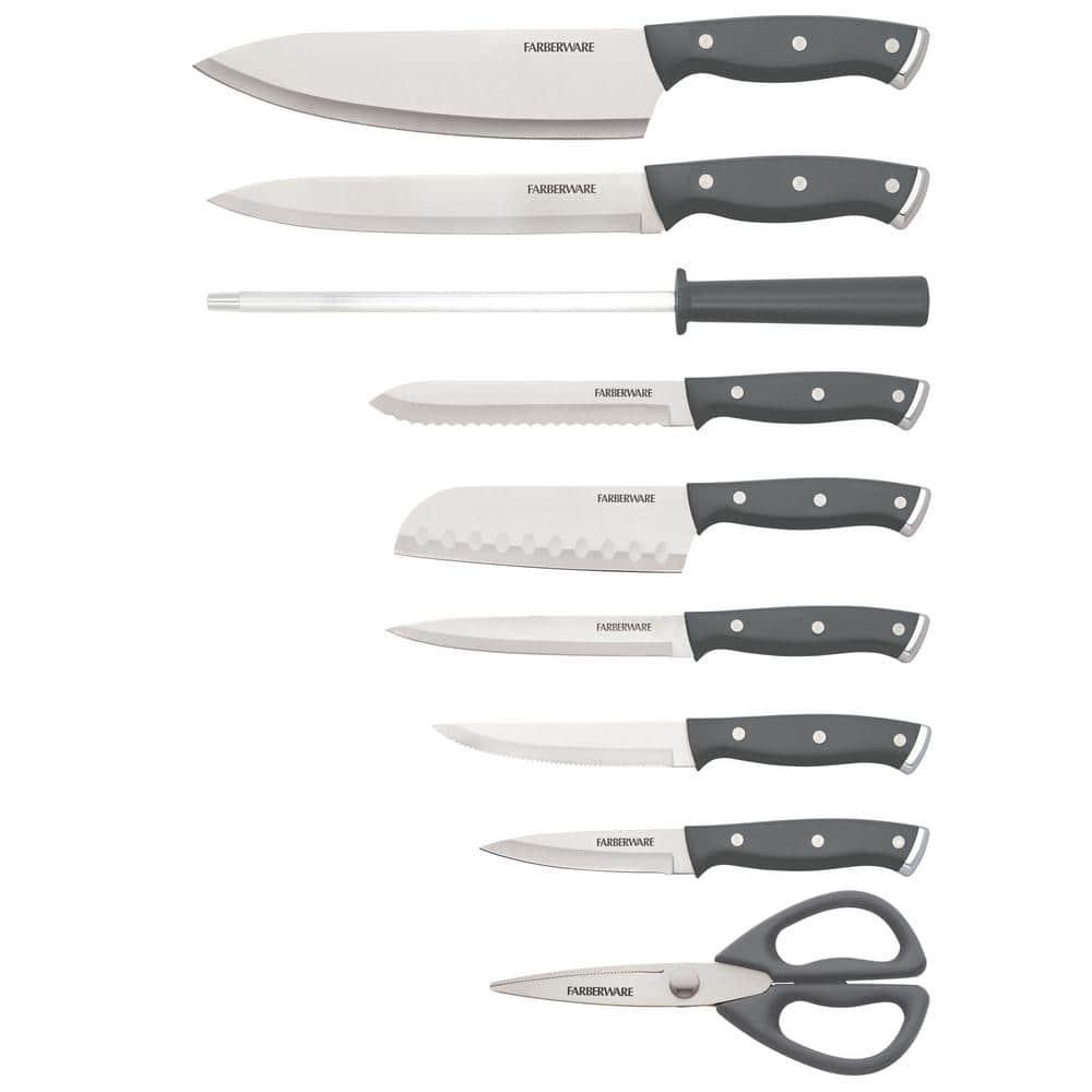 Farberware Farberware 15-Piece Triple Riveted Knife Block Set