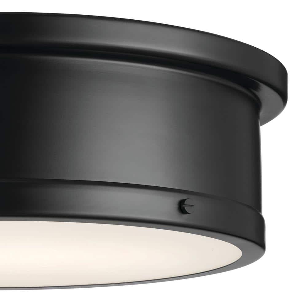 Kichler Lighting Serca 3 - Light Flush Mount in  Black