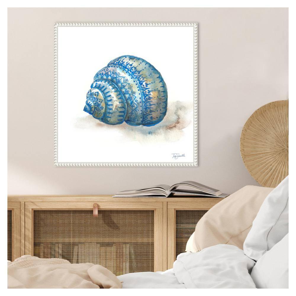 Amanti Art 22"x22" Bohemian Shells I by Tre Sorelle Studios Framed Canvas Wall Art Print