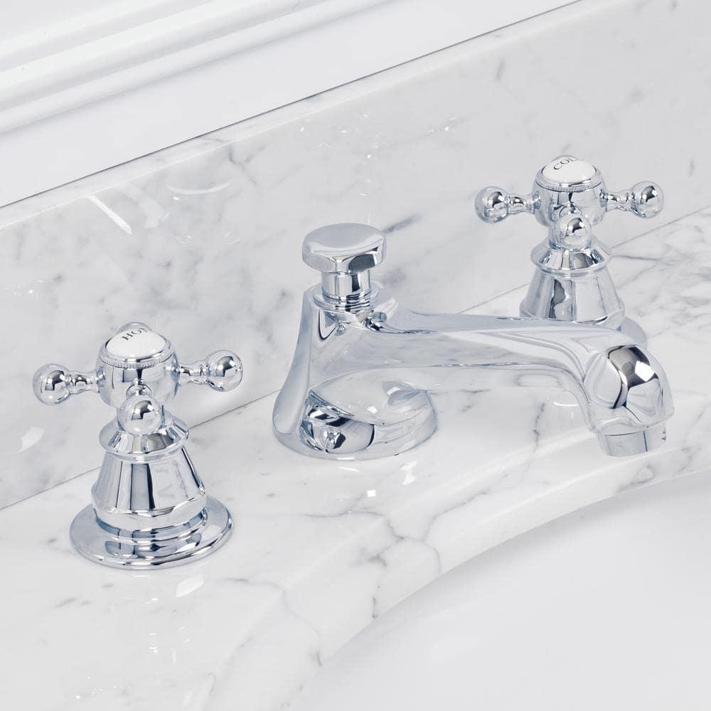 Carlson Widespread 2-handle Bathroom Faucet with Drain Assembly