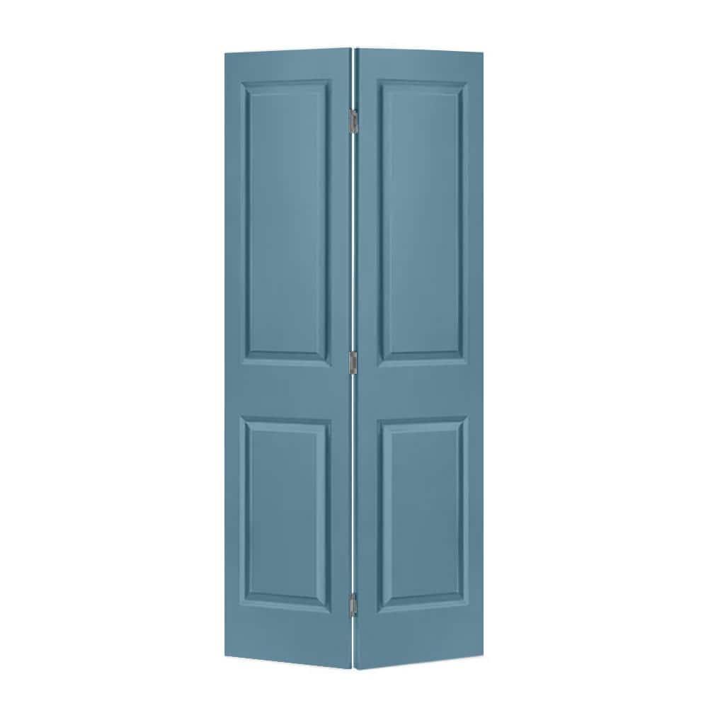 Calhome Paneled MDF Composite Bifold with Installation Hardware Kit