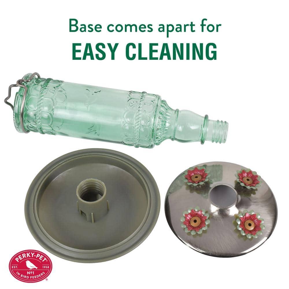 Woodstream Glass Hanging Soda Bottle Feeder