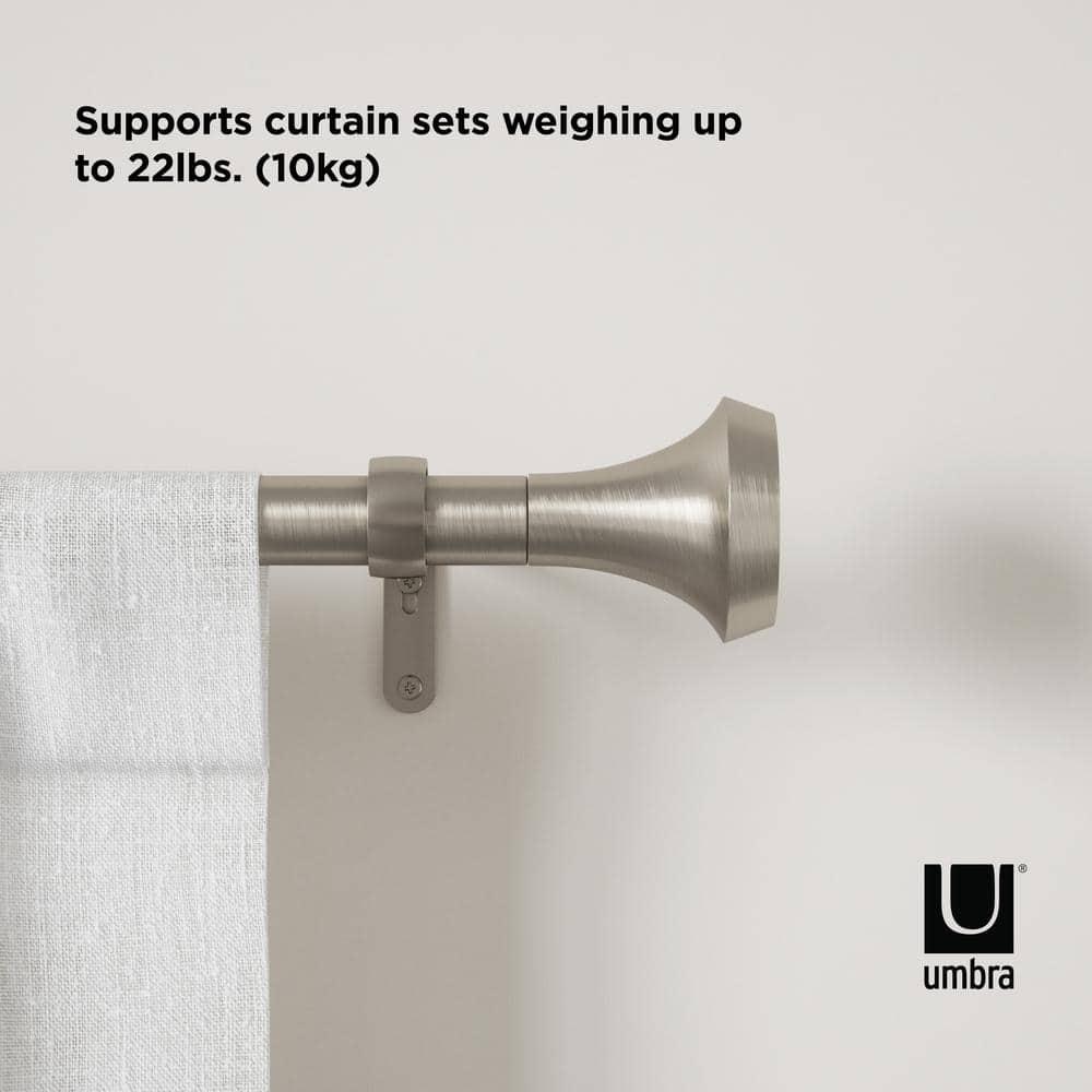 Umbra Ella Nickel 72'' to 144''