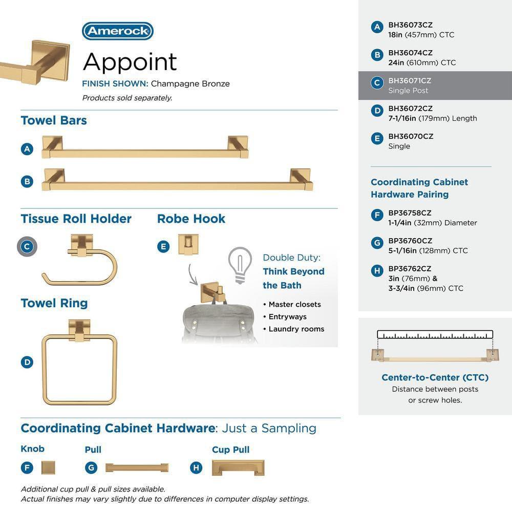Appoint Wall Mount Toilet Paper Holder