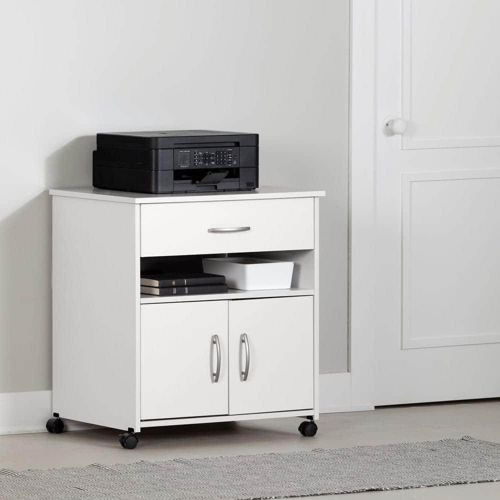 Axess 29.13'' H x 23'' W 1 Printer Stand with Wheels