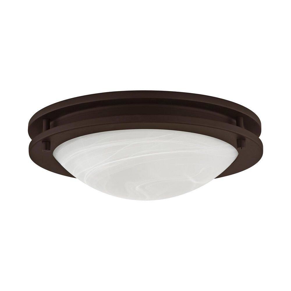 Livex Lighting Ariel 2 - Light Flush Mount in  Bronze