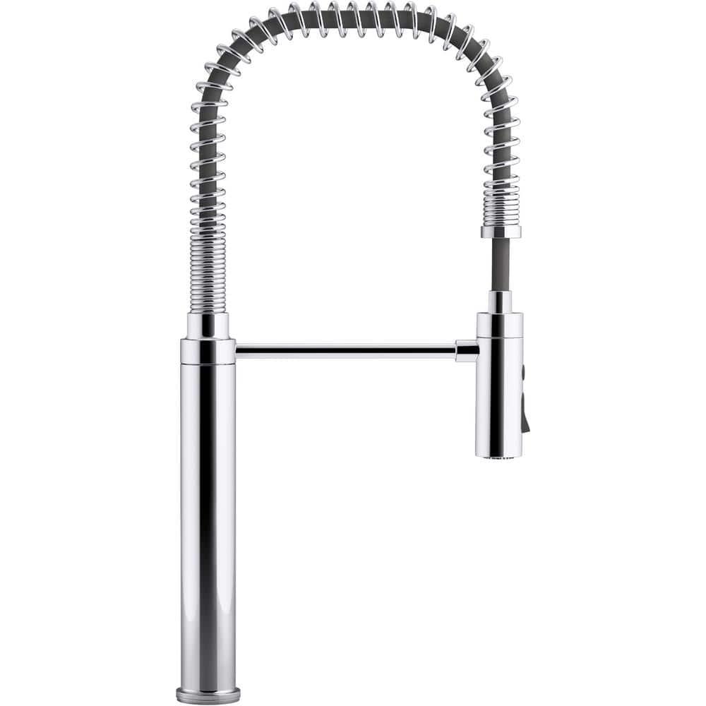Kohler Purist® Single Handle Semi-Professional Pre-Rinse Kitchen Faucet with Pull Down Sprayer