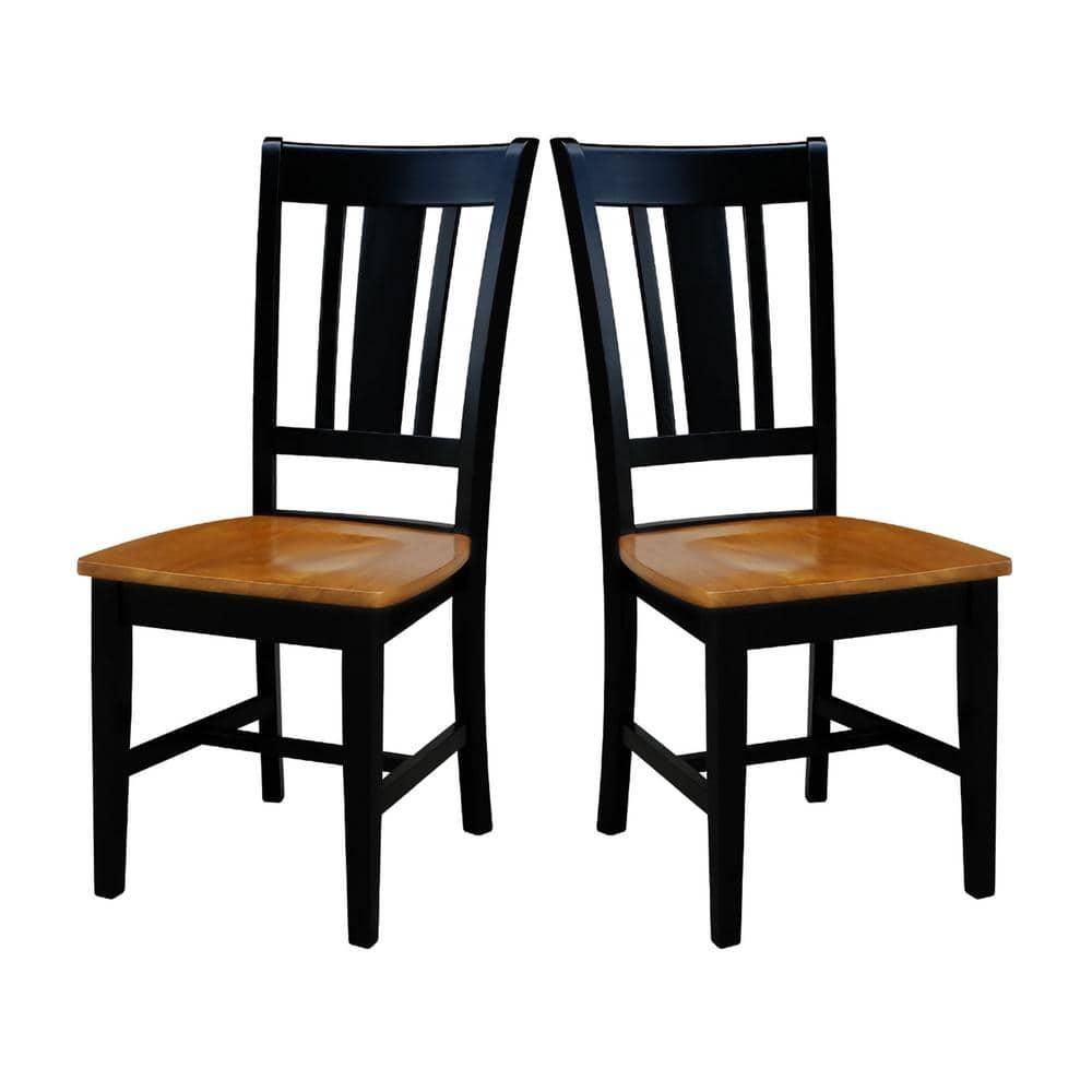 Set of 2 San Remo Splatback Chairs - International Concepts