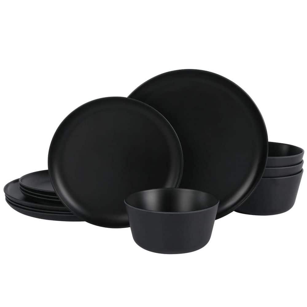 Gibson Home Gibson Home Fairhope 12 Piece Melamine Dinnerware Set