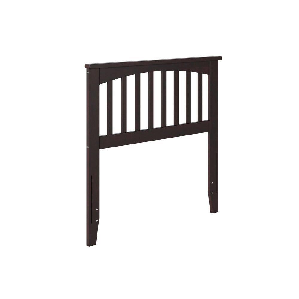 AFI Furnishings Mission Twin Headboard with Turbo Charger in Espresso