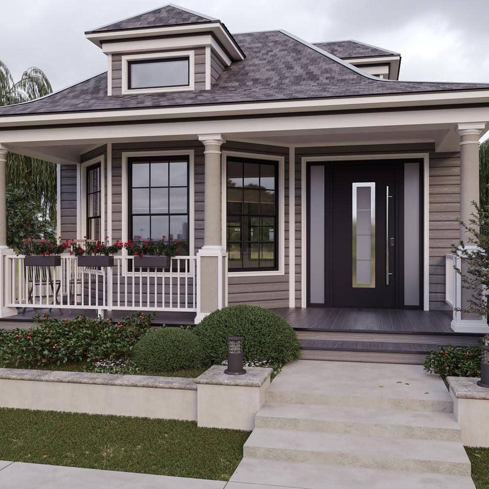 Belldinni 37.4'' x 81.5'' Steel Front Entry Doors