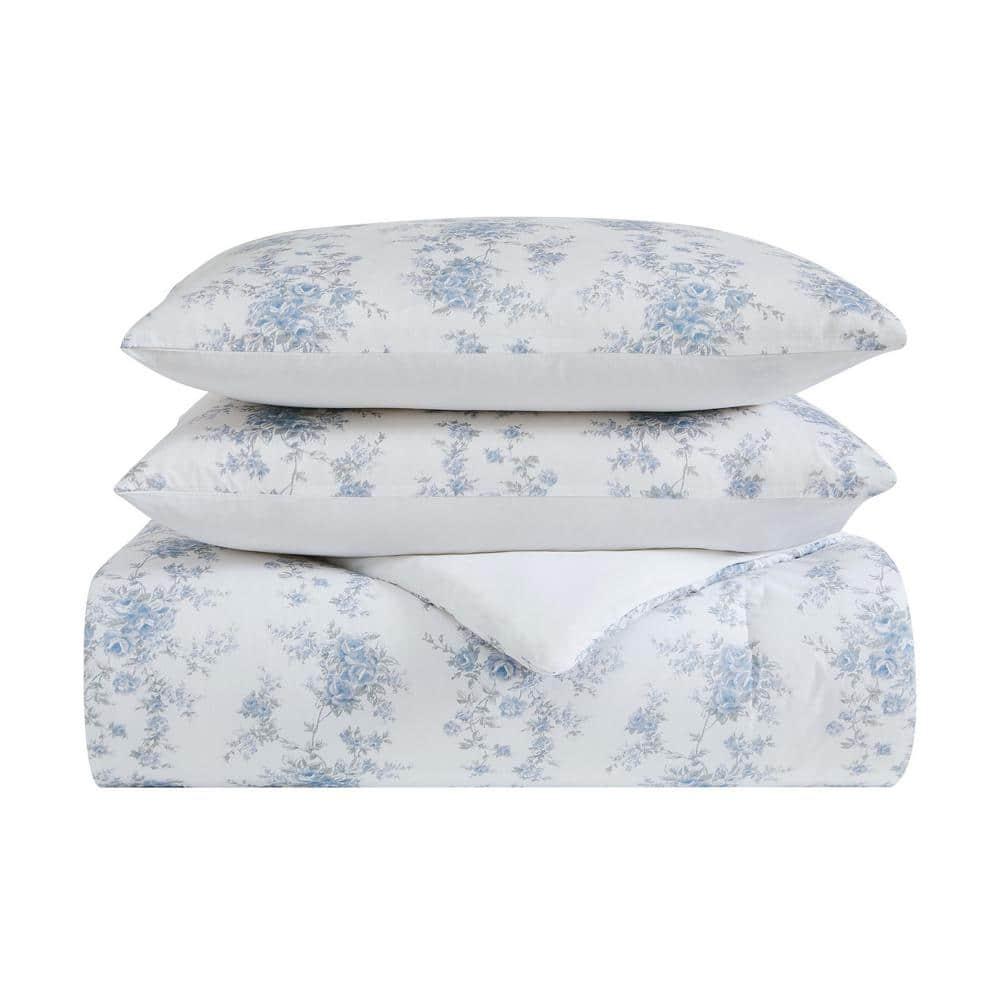 The Farmhouse by Rachel Ashwell Cotton Plain Weave Floral Comforter Set