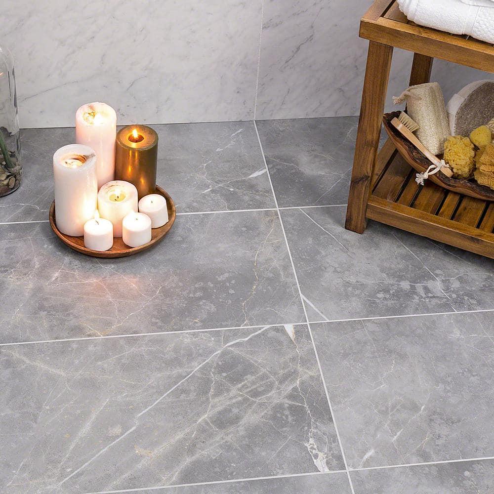 Bond Tile 12" x 24" Porcelain Marble Look Wall & Tile