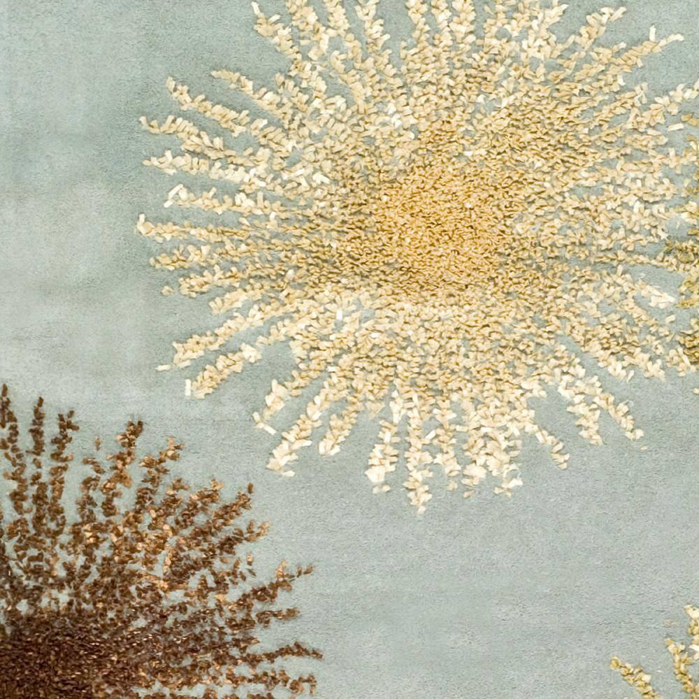 Soho SOH712 Hand Tufted Indoor Runner Rug - Light Blue/Multi - 2'6"x6' - Safavieh.