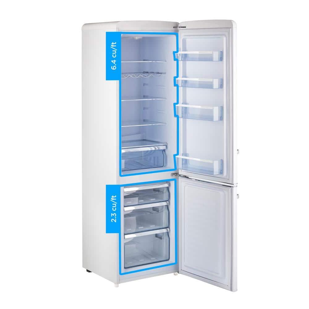 Unique Appliances Ugp-275L Ac Classic Retro 22" Wide 8.7 Cu. Ft. Energy Star Certified