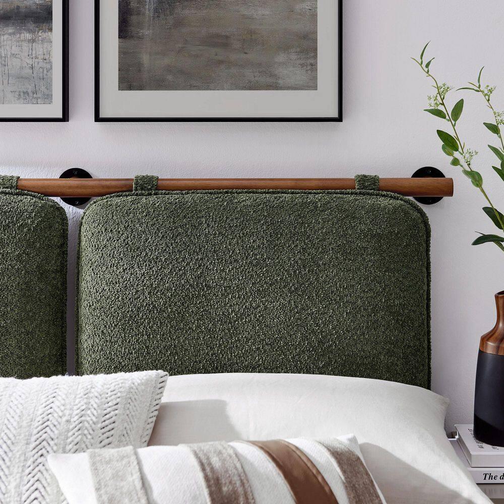 Modway Anela Wall-Mounted Chenille Upholstered Headboard
