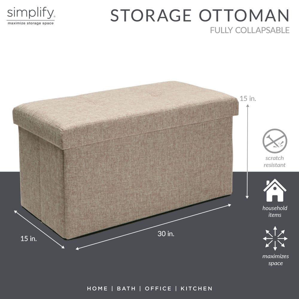 Simplify Besjana Upholstered Ottoman