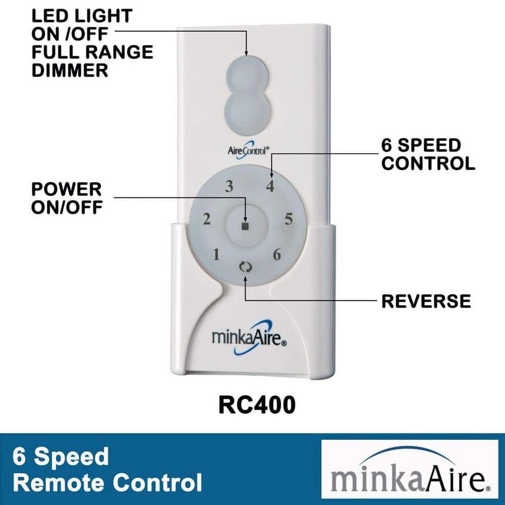 65" Minka Aire Modern Outdoor Ceiling Fan with LED Light Remote Control Coal Distressed Koa Opal Glass Wet Rated for Patio Gazebo
