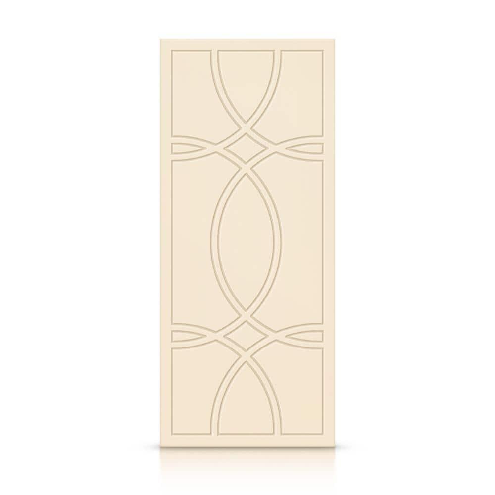 Calhome Hollow Paneled Painted Slab Door