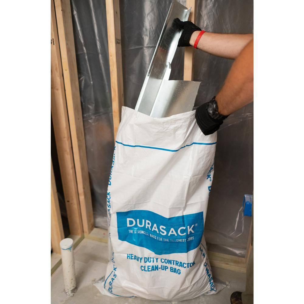 DURASACK® Woven Contractor Clean-Up Bags, Heavy Duty, 30" x 45", 40 Gallon, 20 Count