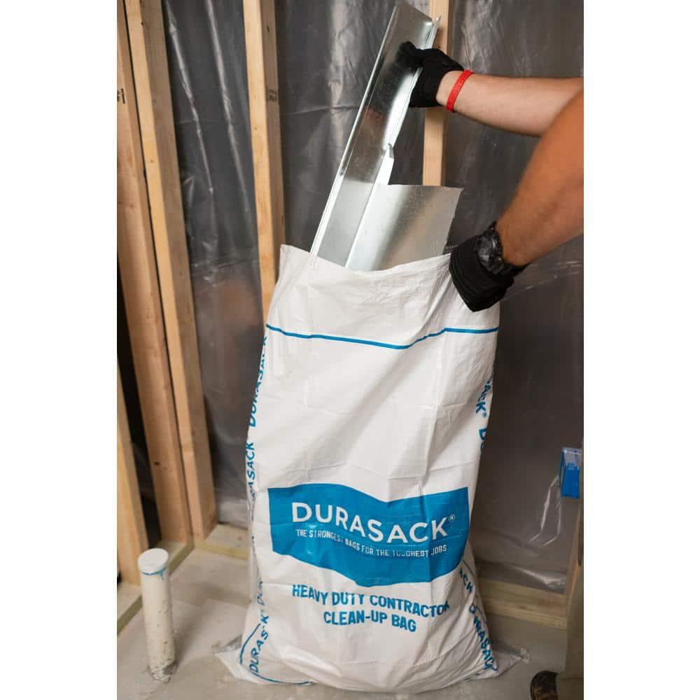 DURASACK® Woven Contractor Clean-Up Bags, Heavy Duty, 30" x 45", 40 Gallon, 20 Count