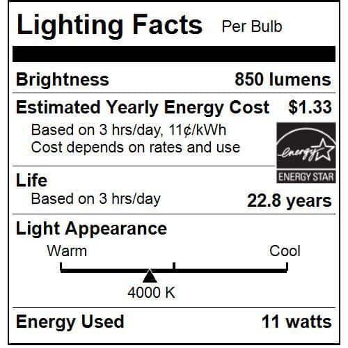 Sunlite LED PAR30 Long Neck Light Bulb, 9 Watt (75W Equiv), Medium E26 Base, Dimmable, Frosted, UL Listed, 4000K Cool White, 6-Pack