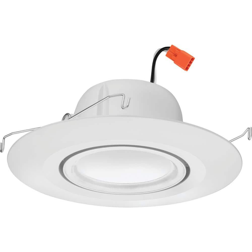 Juno RB56A SWW5 MW M6 6'' Selectable Color Temperature Dimmable IC Rated Standard Recessed Lighting Kit