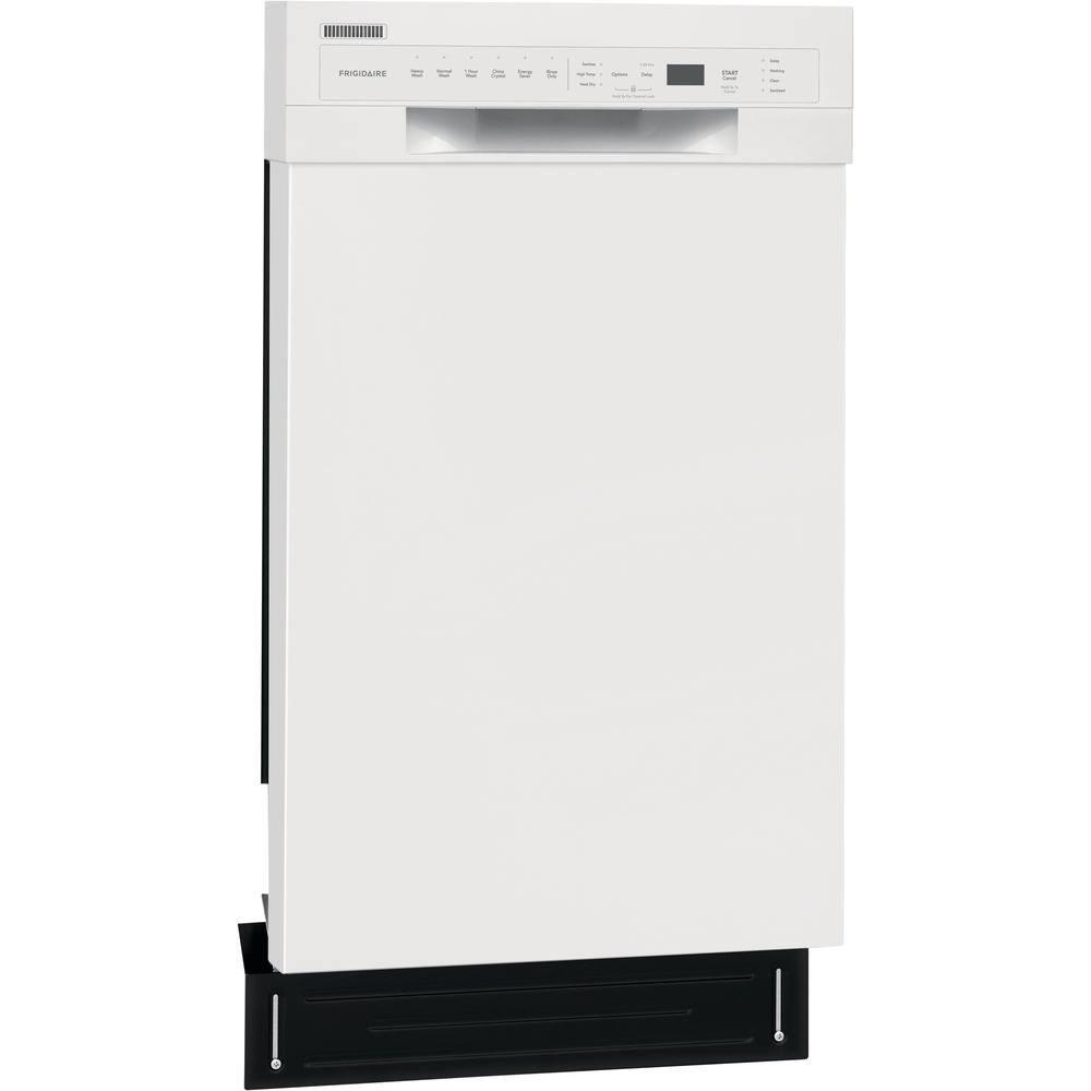 Frigidaire Frigidaire Series 18" 52 dBA Built-in Full Console Dishwasher with Cycle Status Indicators FFBD1831UW