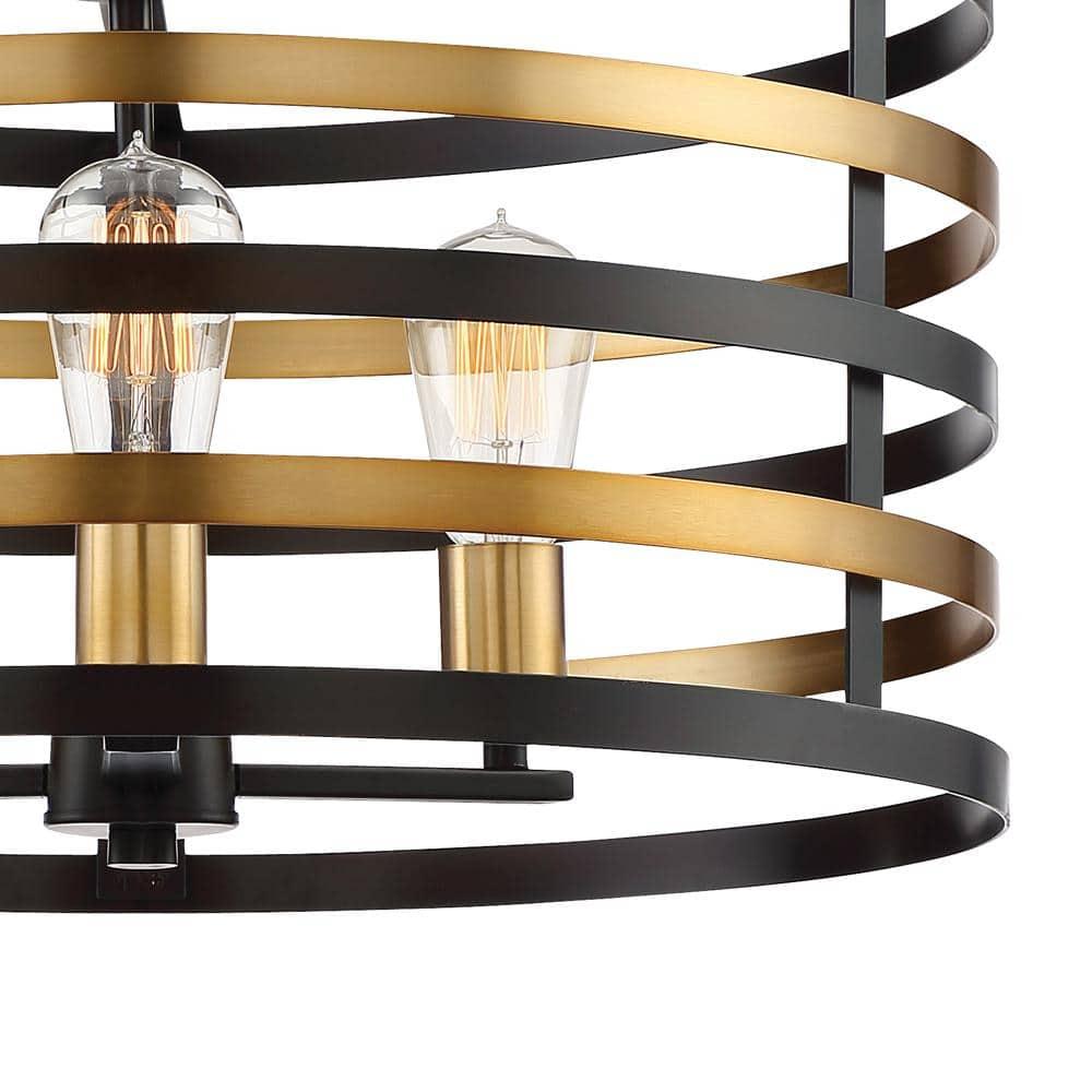 Designers Fountain 92933-AB Mya 3 Light Pendant in Antique Bronze