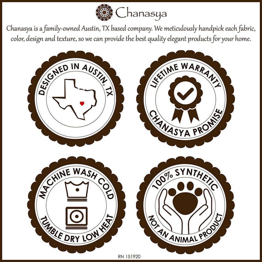 Chanasya Faux Fur Throw