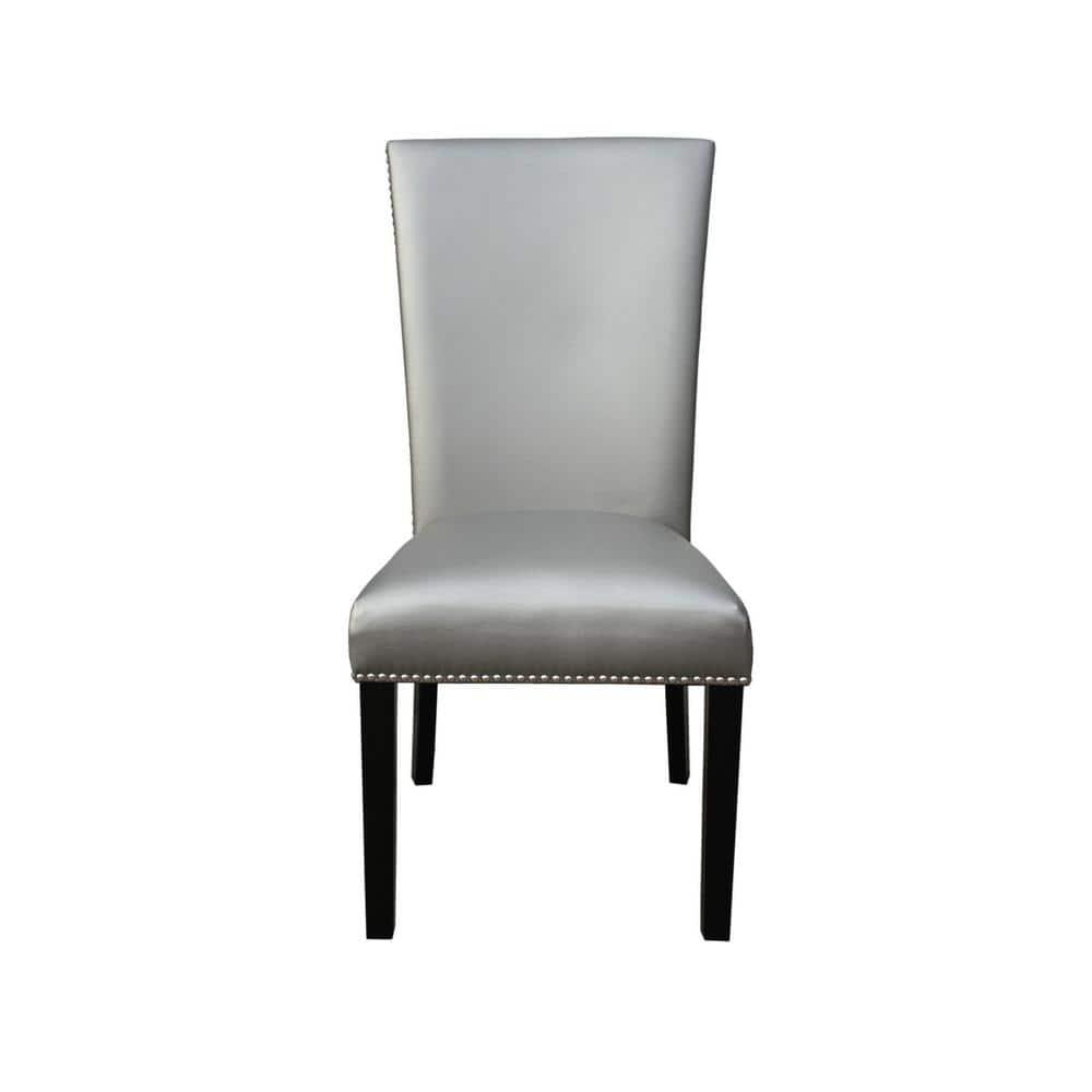 Camila Rectangle Dining Set 7pc - Silver Chairs