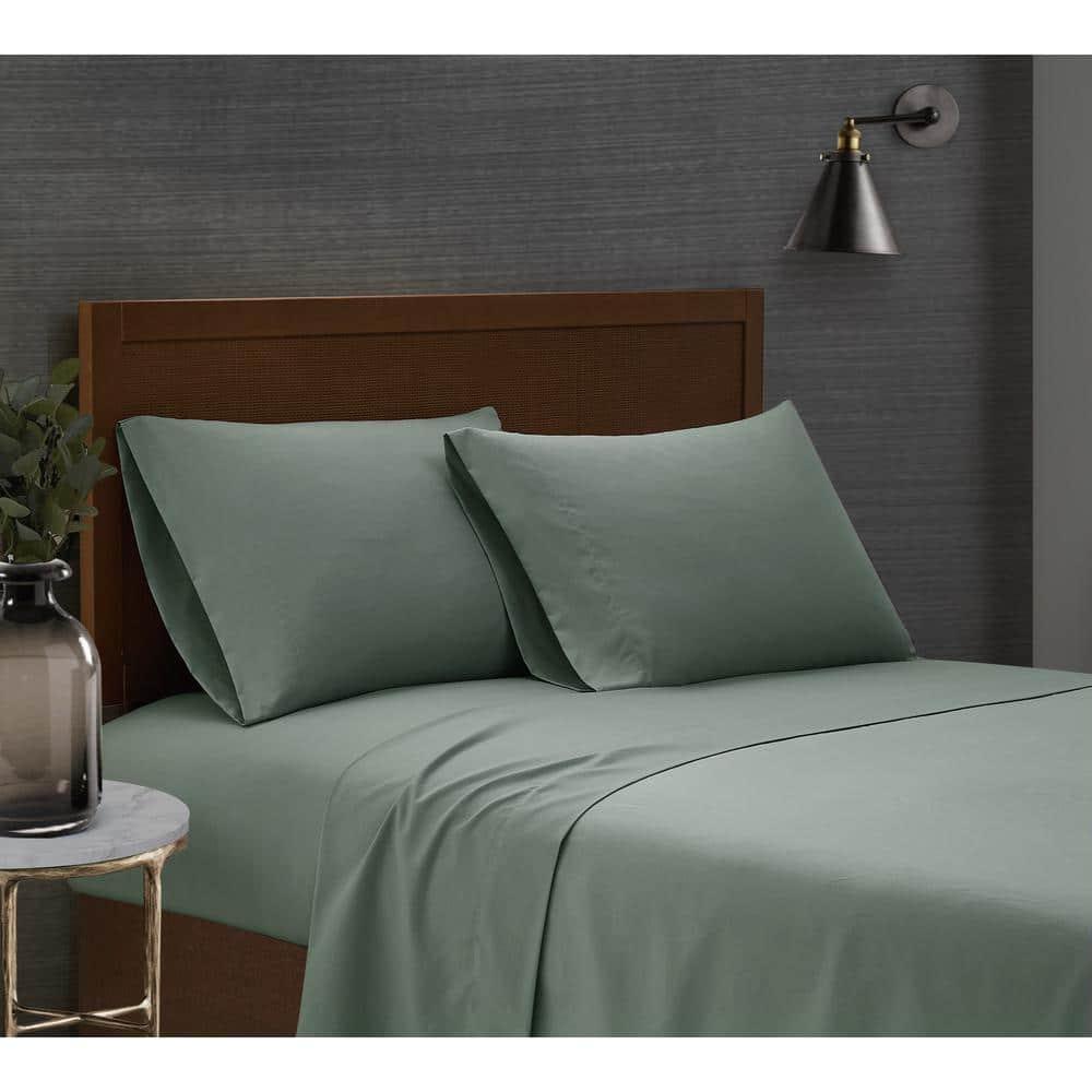 London Fog London Fog Garment Wash Solid Sheet Set