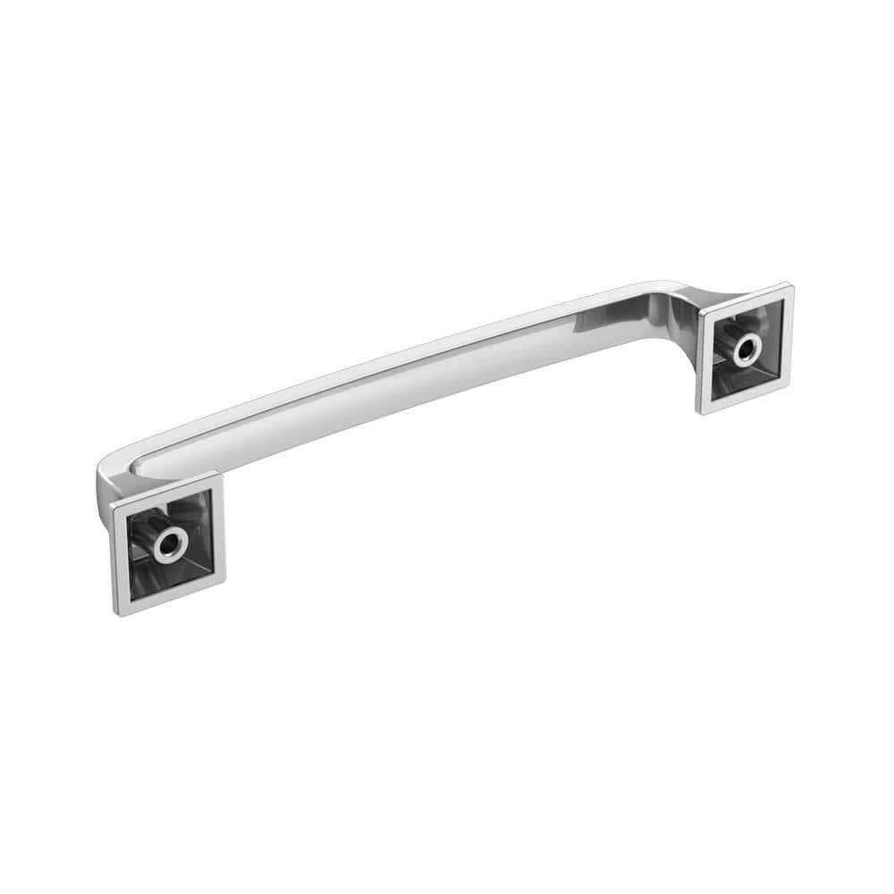 Amerock Ville 5-1/16 inch (128mm) Center-to-Center Polished Chrome Cabinet Pull