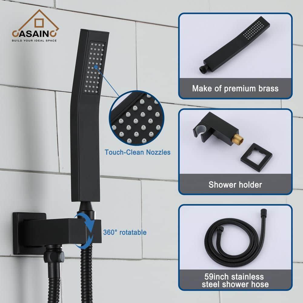 Pressure-Balanced (Temperature And Volume) All-In-One Kit with Rough in-Valve