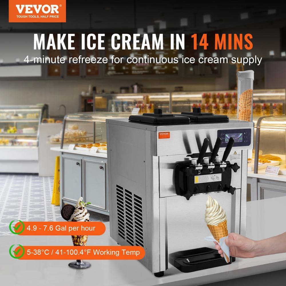 VEVOR VEVOR Soft Serve Ice Cream Machine Maker