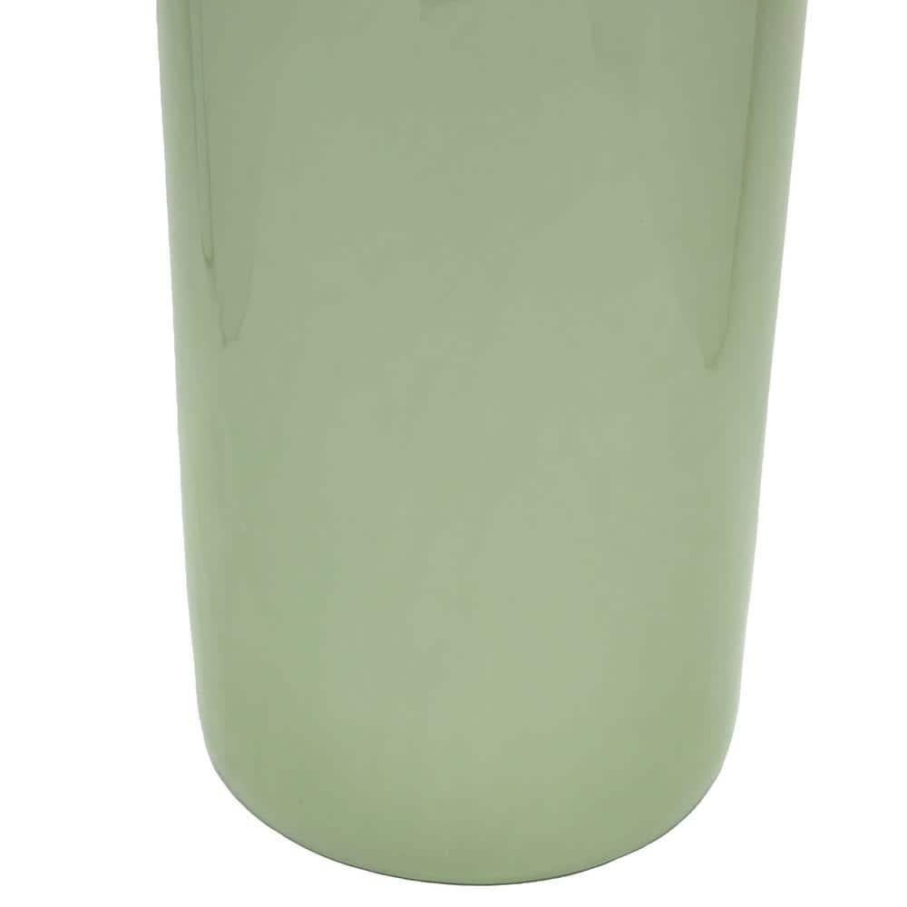 24" Porcelain Umbrella Stand Celadon
